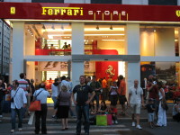 img_0575.jpg Ferrari Store, 5 stories of gear for Ferrari F1 fans, Milan